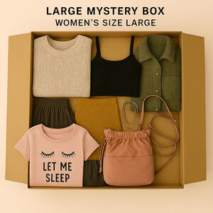 Reseller Filler Inventory Pre Owned Women Large Mystery Box– Approx. 5 lbs